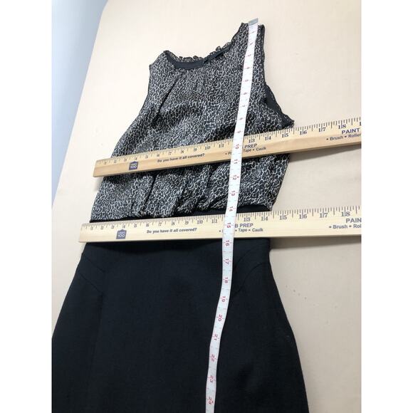 Zara Woman Dress SM Sheath Sleeveless Animal Print Mob Wife - Picture 9 of 9